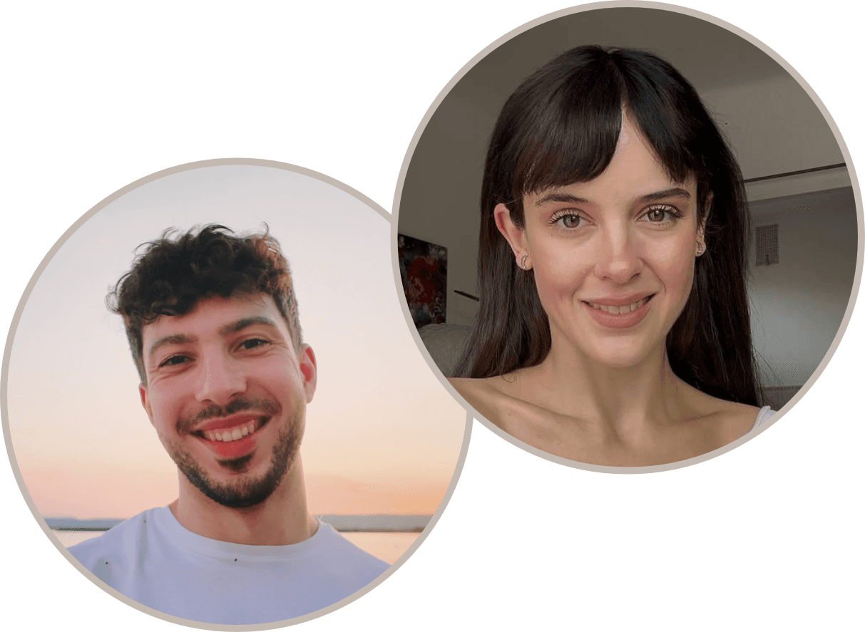 Josef und Marie, die beiden Gründer von Bauchgefühl, gemeinsames Portrait